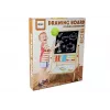 LEAN TOYS Drewniana Tablica Kredowa z Liczydłem, Zegarem, Cyframi i Magnesem