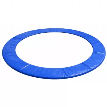 Lean Trampoline Spring Pad - Blue - Fits 480-487 cm (16 ft) Round Trampolines - 28 cm Wide, 20 mm Thick, UV-Resistant PVC