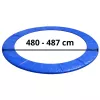 Lean Trampoline Spring Pad - Blue - Fits 480-487 cm (16 ft) Round Trampolines - 28 cm Wide, 20 mm Thick, UV-Resistant PVC