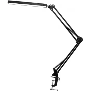 Avide Lampa biurkowa LED z zaciskiem 12W Czarny