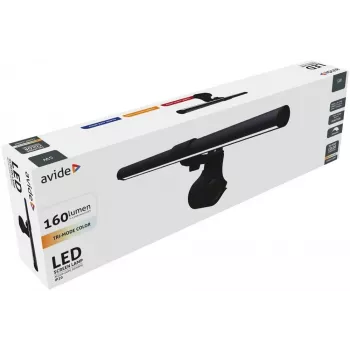 Avide LED Monitor Light z Uchwytem Zaciskowym 160lm USB 5W
