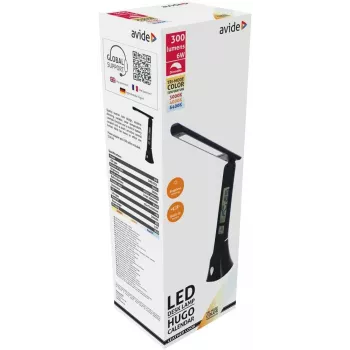 Lampa stołowa LED LENSER Avide Hugo Czarna 6W Kalendarz