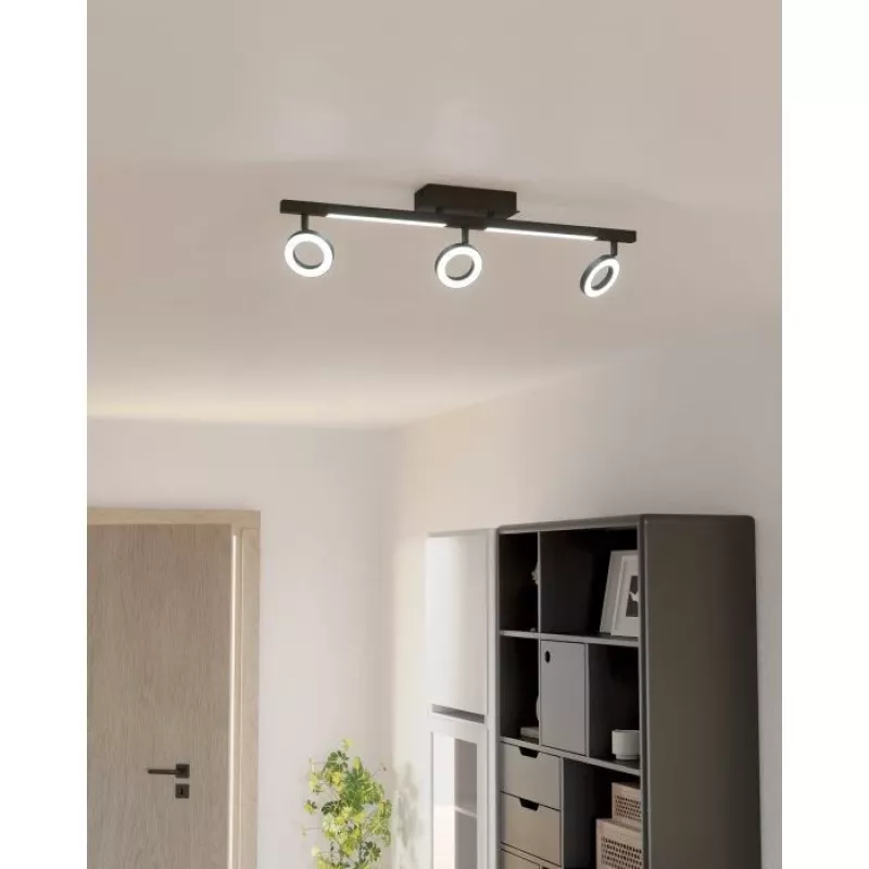 EGLO Cardillio 2 900515 Lampa sufitowa LED, czarna