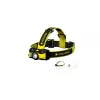 Ledlenser iH9R Ładowalna latarka czołowa LED, czarno-żółta, 600 lm, IP54