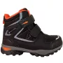 Lee Cooper Sneakersy dziecięce na rzepy czarno-pomarańczowe LCJ-23-01-2060K rozmiar 28