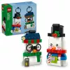 LEGO 40812 Seasonal Snowmen Zestaw konstrukcyjny dekoracja świąteczna bałwany (153 elementy)