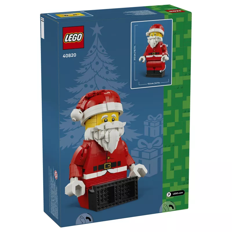 LEGO 40820 Seasonal Duży Święty Mikołaj Minifigurka