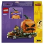 Zestaw klocków LEGO 40822 Jack-O'-Lantern Pickup Truck - 200 elementów, minifigurka stracha na wróble, model dekoracyjny na Halloween