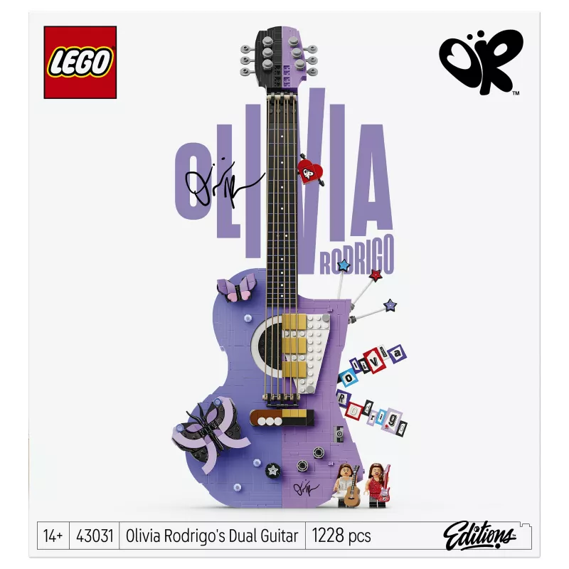 LEGO 43031 Bricks Editions Music Podwójna gitara Olivii Rodrigo