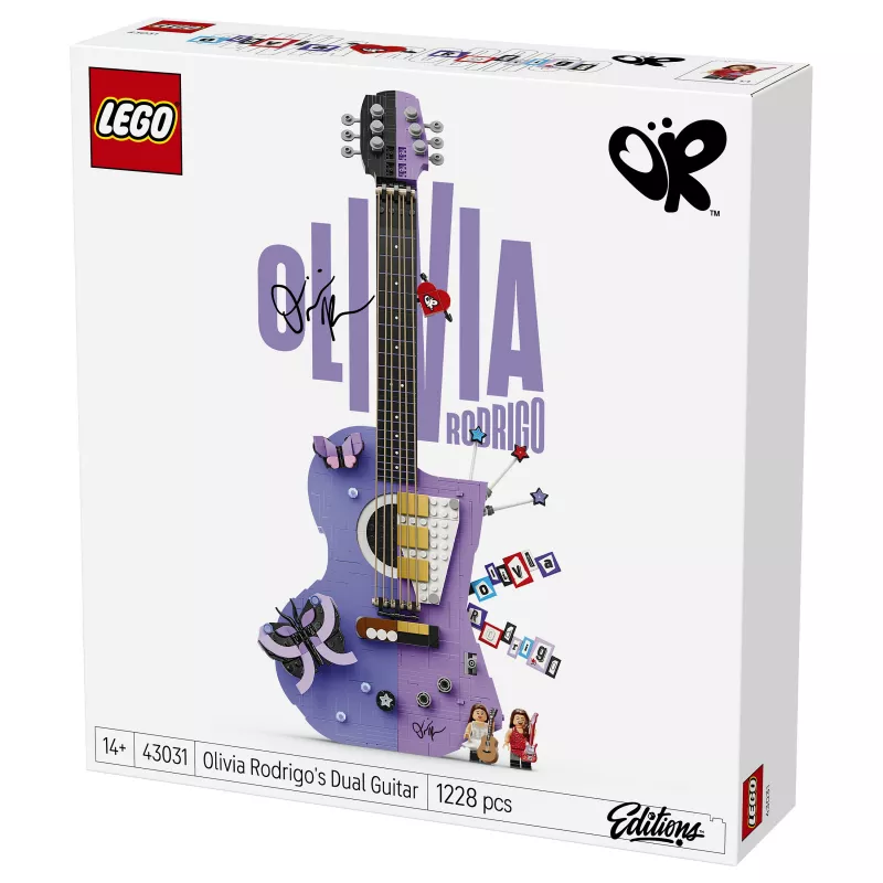 LEGO 43031 Bricks Editions Music Podwójna gitara Olivii Rodrigo