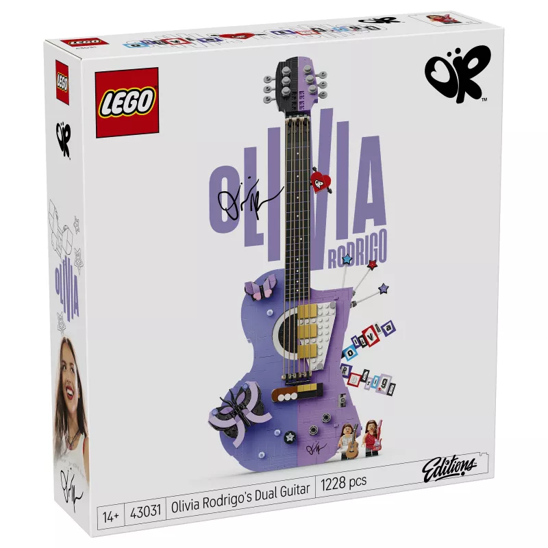 LEGO 43031 Bricks Editions Music Podwójna gitara Olivii Rodrigo