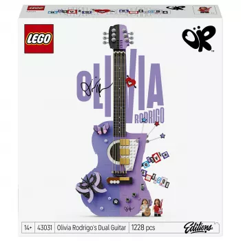 LEGO 43031 Bricks Editions Music Podwójna gitara Olivii Rodrigo