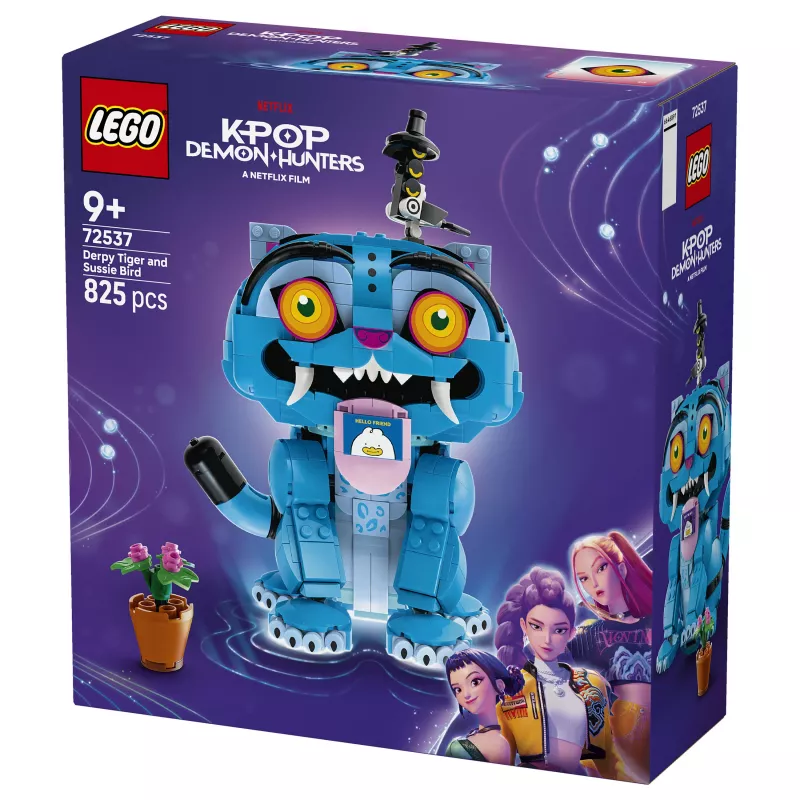 LEGO 72537 KPop Demon Hunters Derpy Tiger i Sussie Bird Zestaw konstrukcyjny