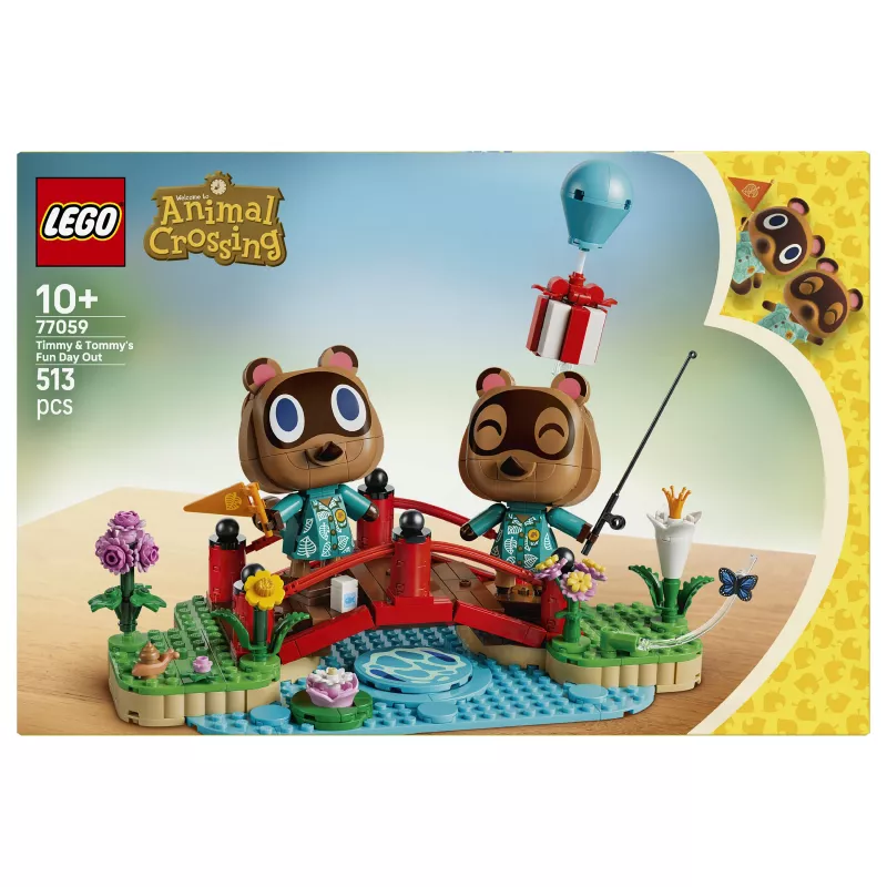 LEGO Animal Crossing Timmy & Tommy's Fun Day Out 77059 Zestaw klocków