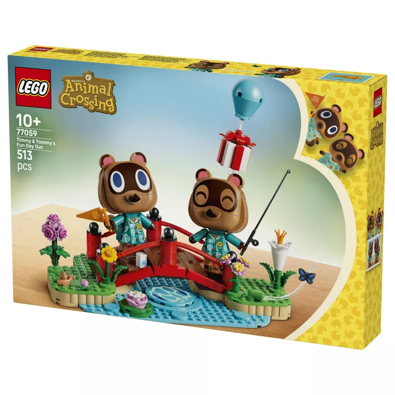 LEGO Animal Crossing Timmy & Tommy's Fun Day Out 77059 Zestaw klocków