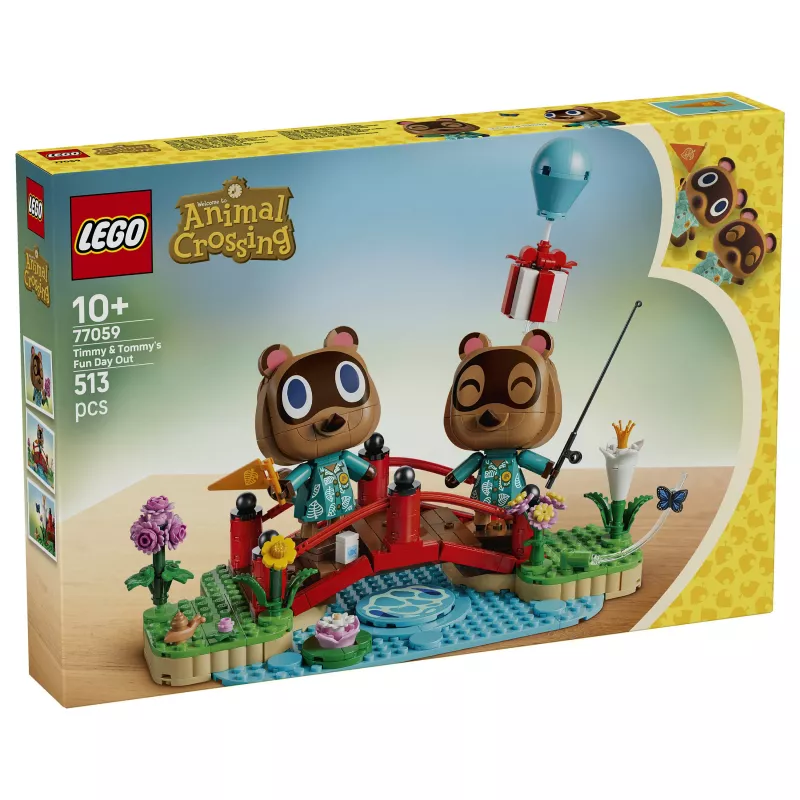 LEGO Animal Crossing Timmy & Tommy's Fun Day Out 77059 Zestaw klocków