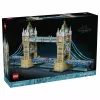 LEGO Architecture 21067 Zestaw konstrukcyjny Tower Bridge (1176 elementów) - kultowy model londyńskiego zabytku