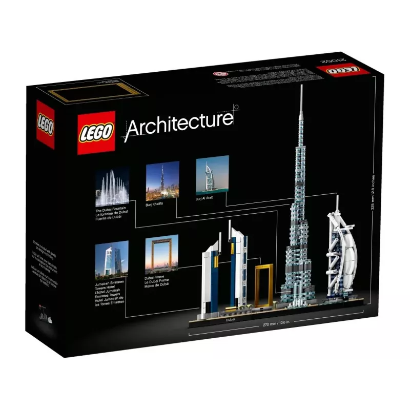 LEGO Architecture Dubai Skyline Collection 21052 Zestaw konstrukcyjny