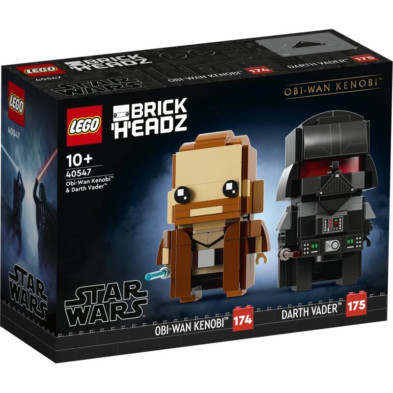 LEGO BrickHeadz Obi-Wan Kenobi i Darth Vader (40547)