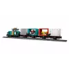 LEGO City 60509 Pociąg towarowy z dźwigiem i ciężarówką