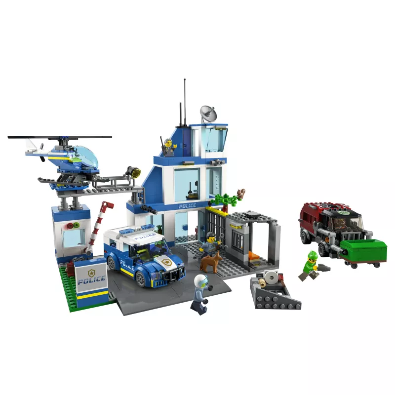 LEGO City Posterunek Policji Zestaw Budowlany 60316