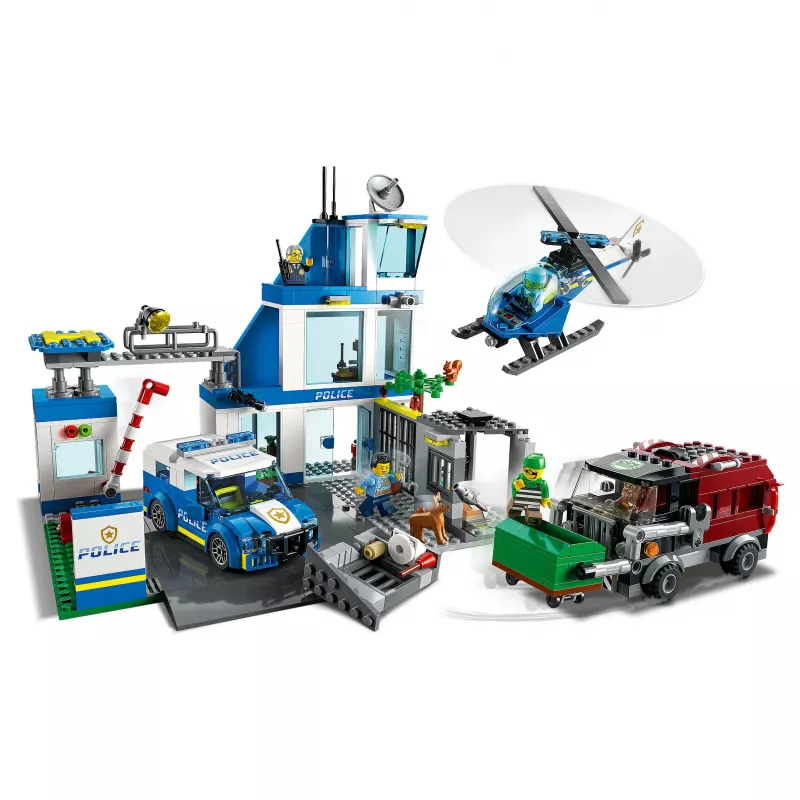 LEGO City Posterunek Policji Zestaw Budowlany 60316