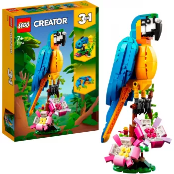 LEGO Creator Zestaw Dzikich Zwierząt 3 w 1 Klocki (1171 elementów)