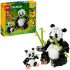 LEGO Creator Zestaw Dzikich Zwierząt 3 w 1 Klocki (1171 elementów)