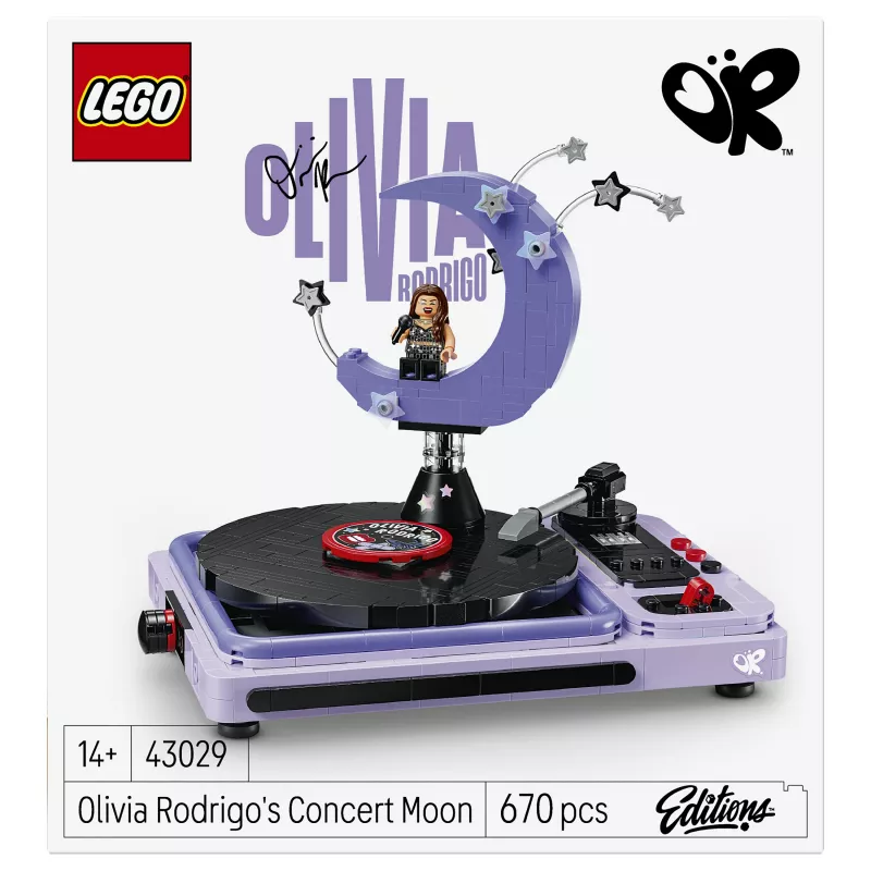 LEGO Disney Olivia Rodrigo's Concert Moon 43029 Zestaw konstrukcyjny (174 elementy, wiek 6+)