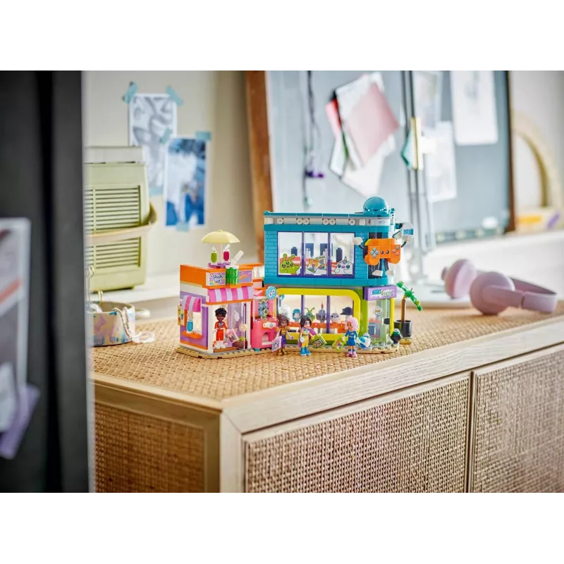LEGO Friends 42674 Zestaw budowlany Sklep z komiksami i grami