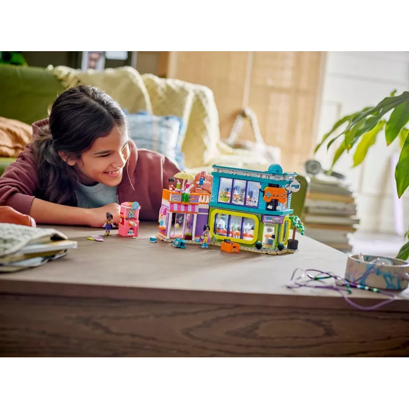 LEGO Friends 42674 Zestaw budowlany Sklep z komiksami i grami