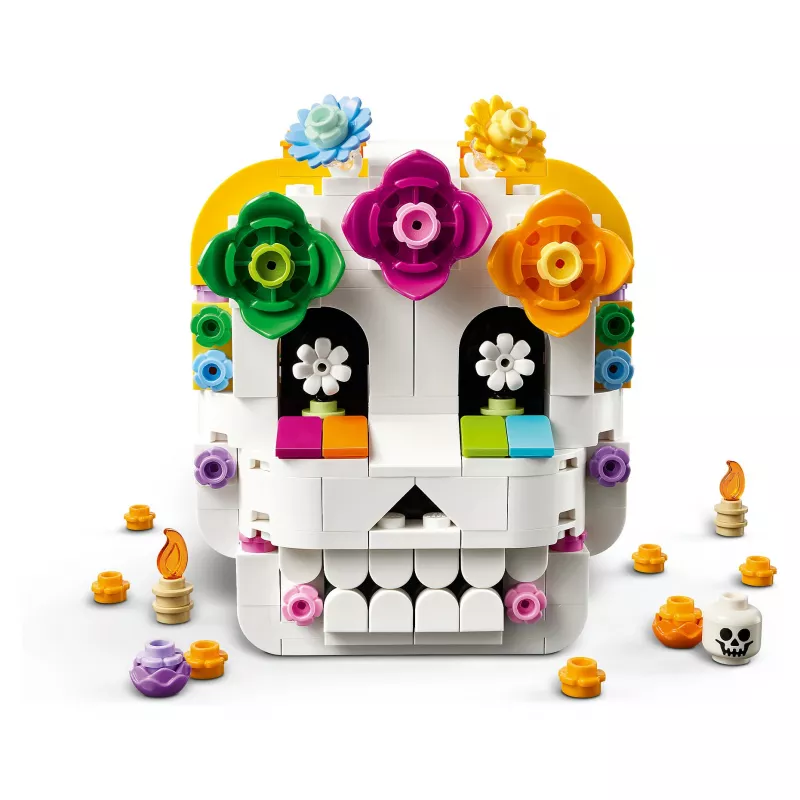 LEGO Iconic 40811 Altar of the Dead – 170 elementów, 2 minifigurki, dekoracja na Dzień Zmarłych, kolekcjonerski zestaw konstrukcyjny