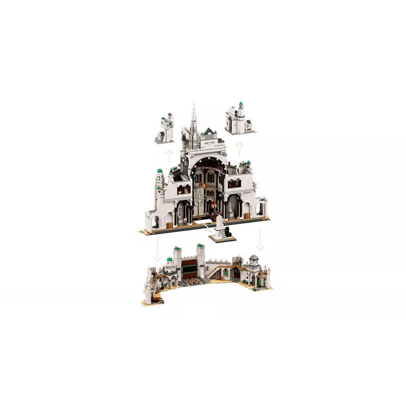 LEGO ICONS 11377 Władca Pierścieni: Minas Tirith