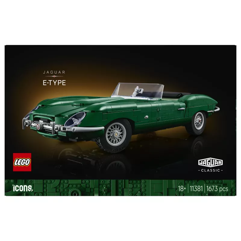 LEGO Icons 11381 Jaguar E-Type zestaw konstrukcyjny (1458 elementów)