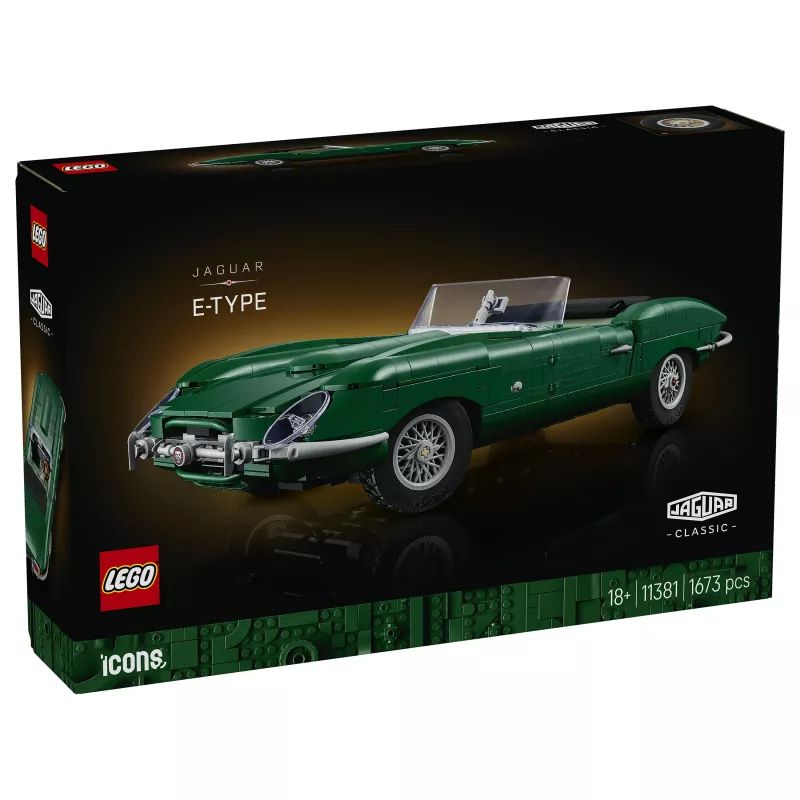 LEGO Icons 11381 Jaguar E-Type zestaw konstrukcyjny (1458 elementów)