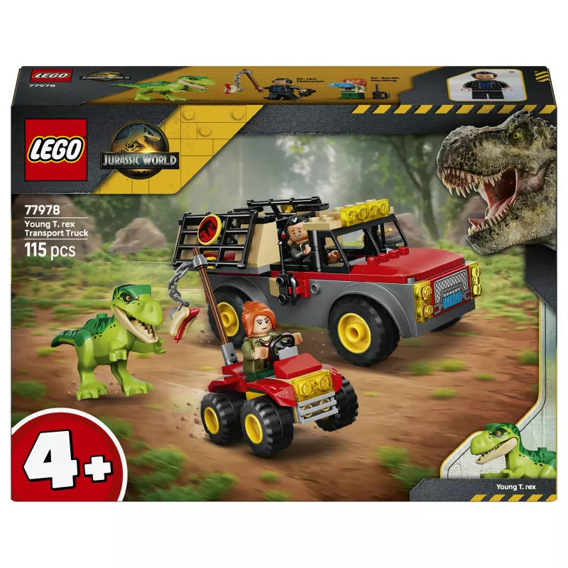 LEGO Jurassic World 77978 Zestaw konstrukcyjny Transport młodego T. rexa