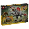 LEGO Jurassic World 77982 Spinosaurus Dinosaur Escape Zestaw Budowlany z Minifigurkami Owena Grady i Claire Dearing (248 elementów)