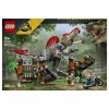 LEGO Jurassic World 77982 Spinosaurus Dinosaur Escape Zestaw Budowlany z Minifigurkami Owena Grady i Claire Dearing (248 elementów)