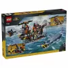 LEGO Jurassic World 77983 Mosasaurus Dinosaur Boat Attack (280 elementów, 3 minifigurki, wiek 7+)
