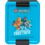 LEGO Lunch Box Ninjago Niebieski/Czarny PP z Grafiką Emotikon 1.2L
