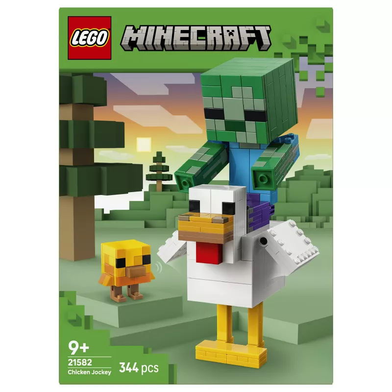 LEGO Minecraft 21582 Zestaw konstrukcyjny Chicken Jockey