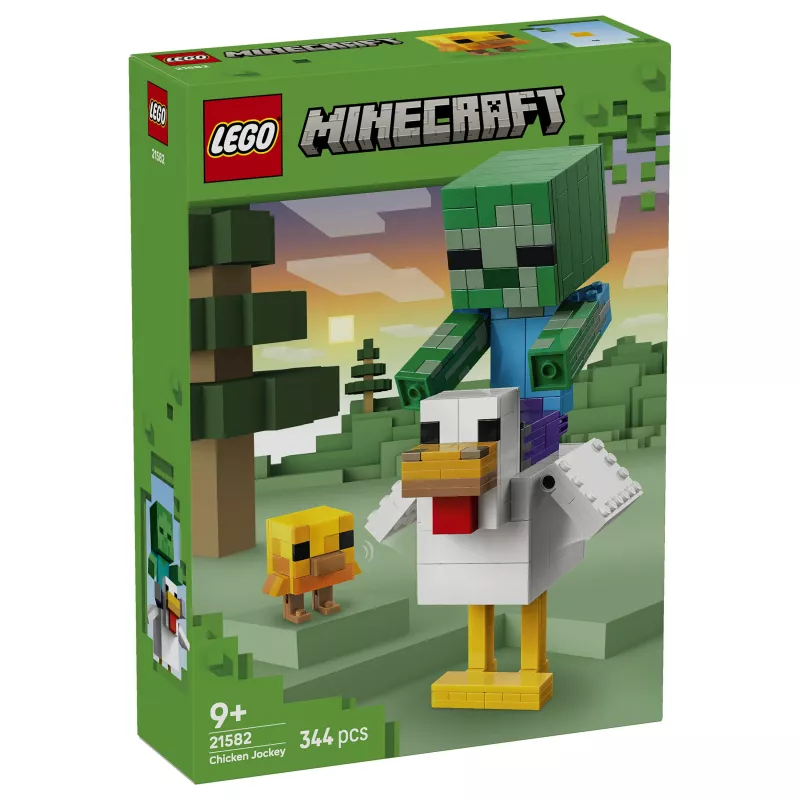 LEGO Minecraft 21582 Zestaw konstrukcyjny Chicken Jockey