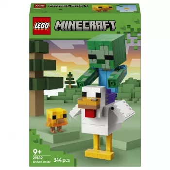 LEGO Minecraft 21582 Zestaw konstrukcyjny Chicken Jockey