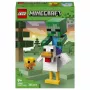 LEGO Minecraft 21582 Zestaw konstrukcyjny Chicken Jockey