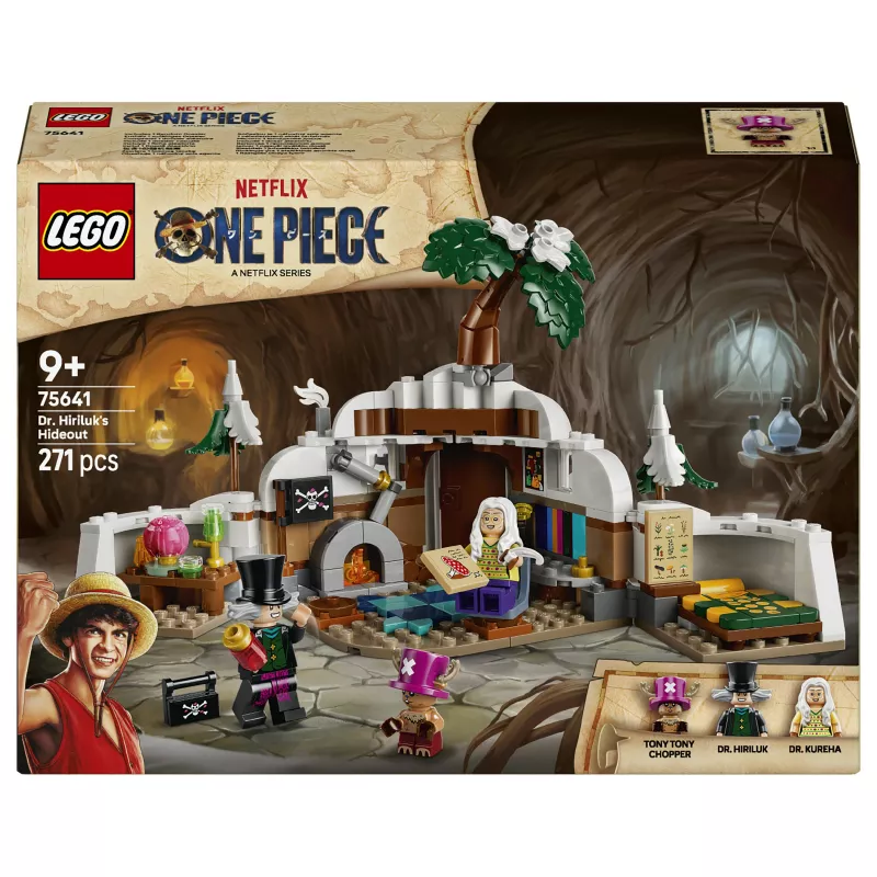 LEGO One Piece 75641 zestaw konstrukcyjny kryjówka doktora Hiluluka