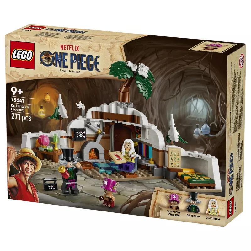 LEGO One Piece 75641 zestaw konstrukcyjny kryjówka doktora Hiluluka