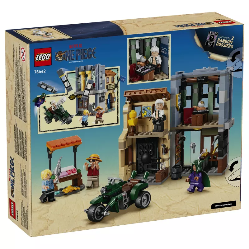 LEGO One Piece 75642 Starcie z Kapitanem Smokerem Zestaw Budowlany