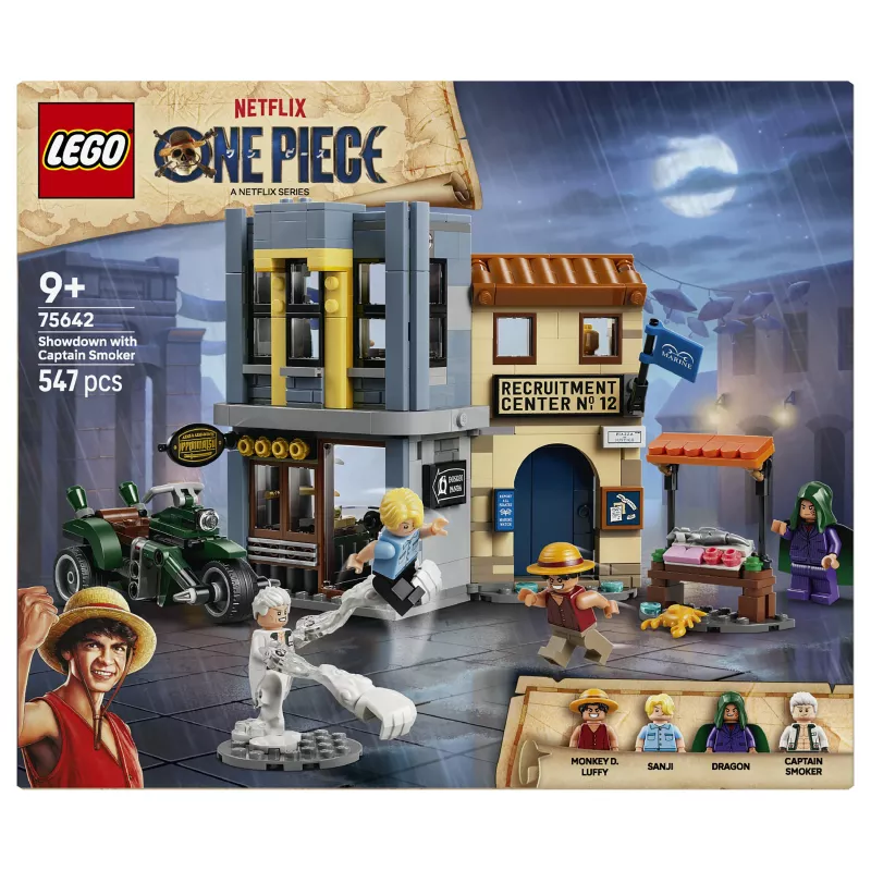 LEGO One Piece 75642 Starcie z Kapitanem Smokerem Zestaw Budowlany