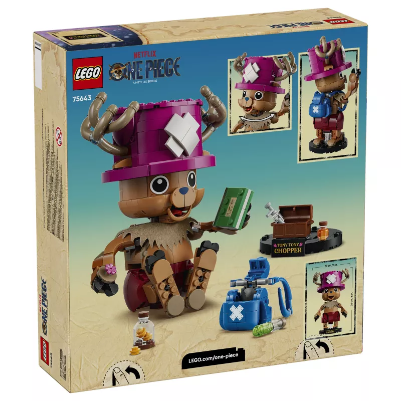 LEGO One Piece 75643 Tony Tony Chopper Zestaw konstrukcyjny (250 elementów)
