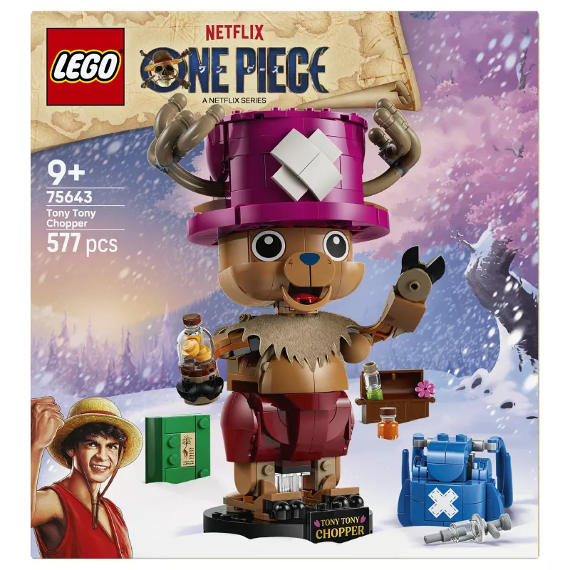 LEGO One Piece 75643 Tony Tony Chopper Zestaw konstrukcyjny (250 elementów)